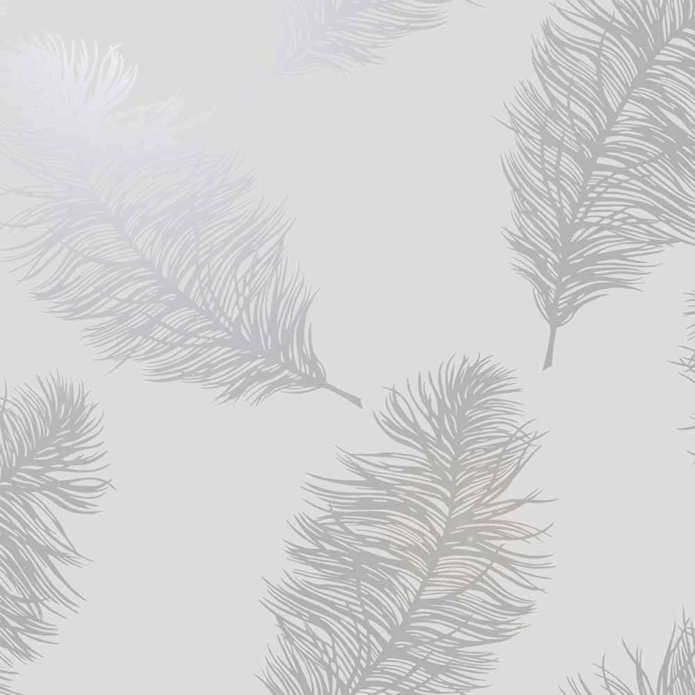 Holden Decor Fawning Feather Grey and Silver Wallpaper Price Comparisons | Compare The Build