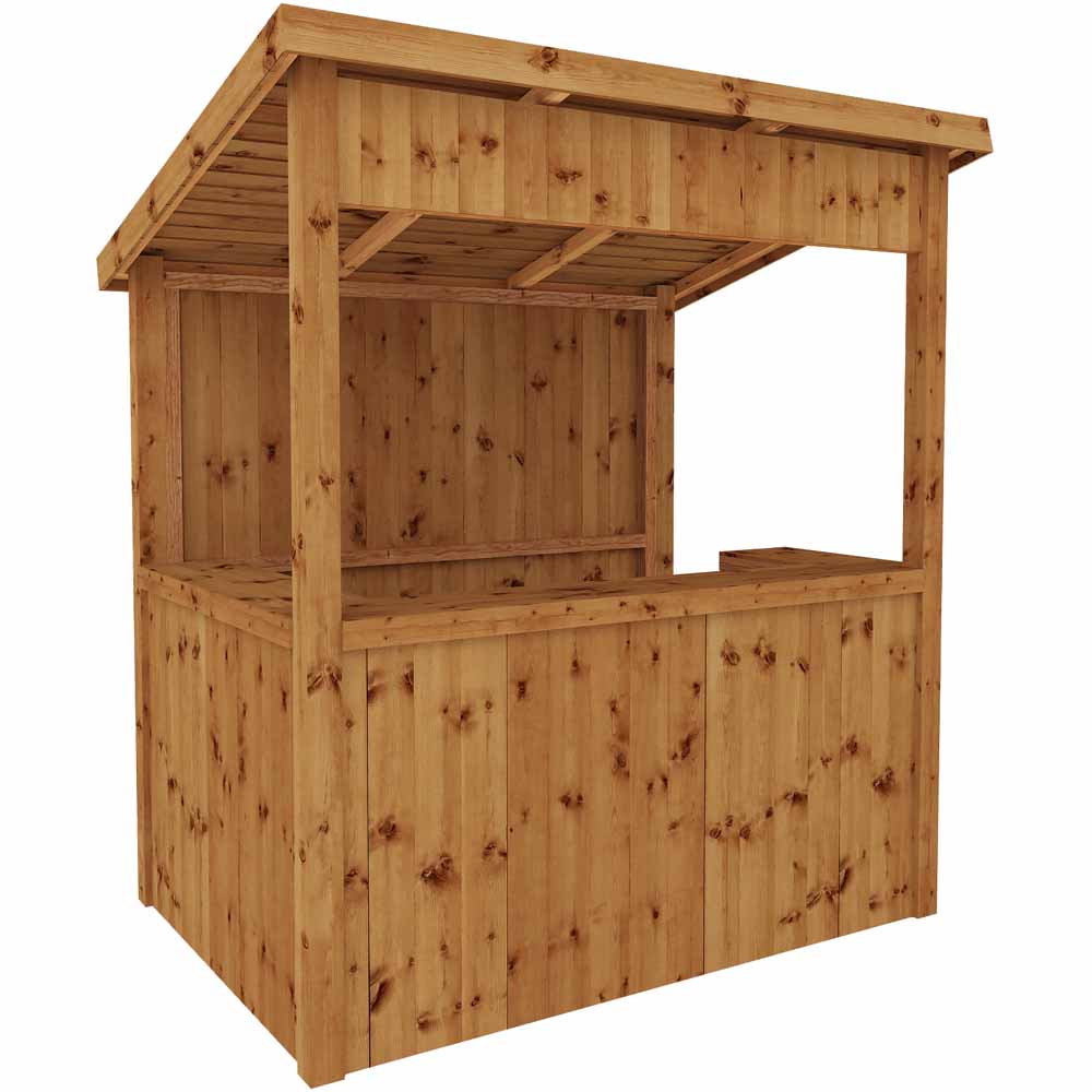 Mercia 4 x 6ft Pressure Treated Garden Bar | Compare The Build