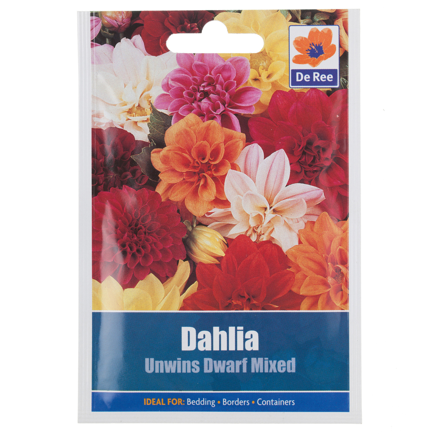 Dahlia Unwins Dwarf Mixed Seed Packet | Compare The Build