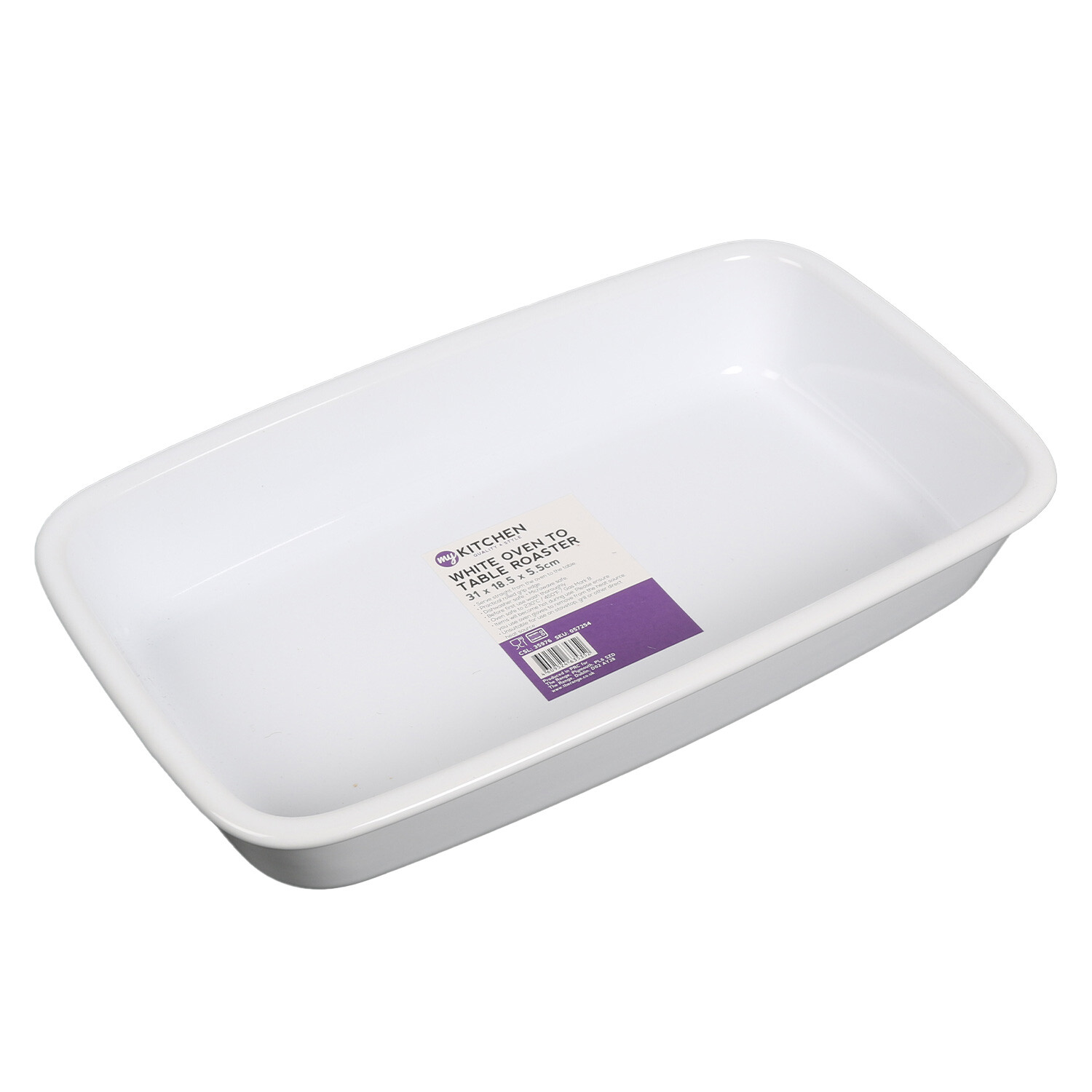 My Kitchen 31cm White Oven to Table Roaster Price Comparisons | Compare The Build