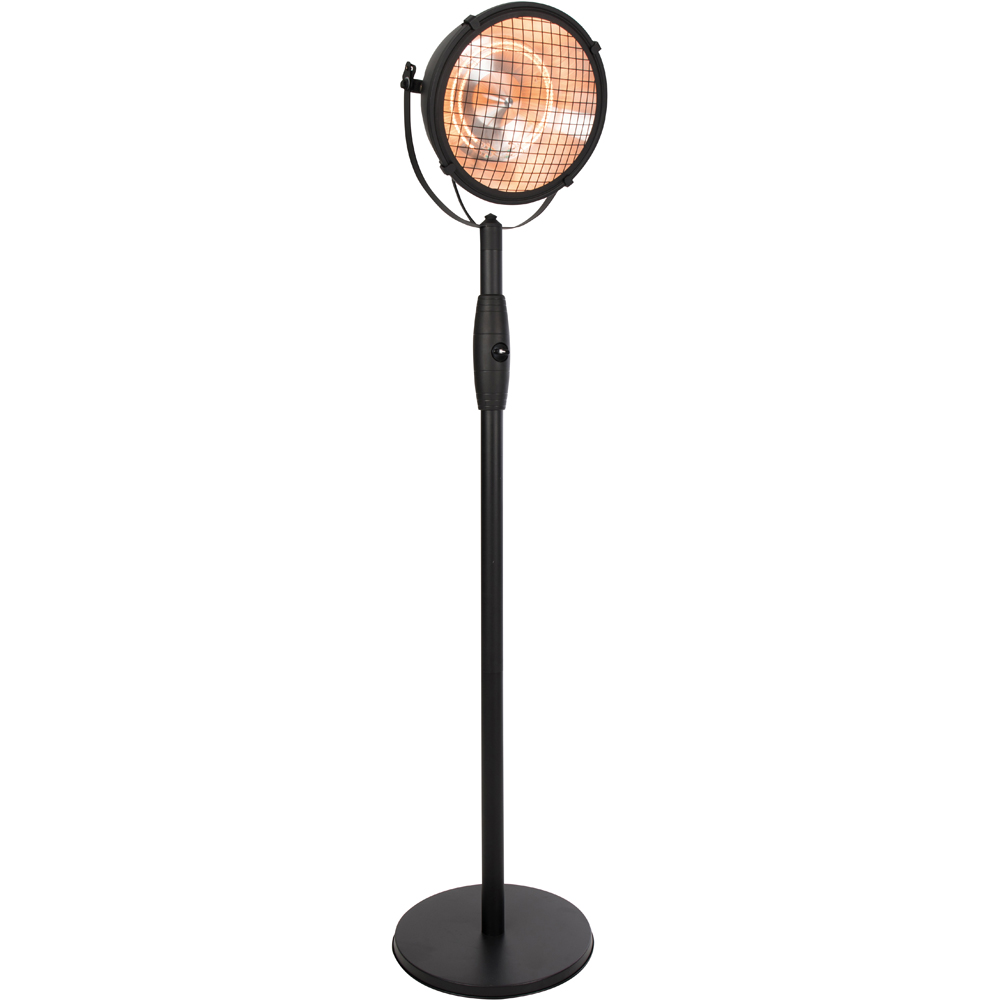 Sunred Indus Bright Black Standing Patio Heater 2100W Price Comparisons | Compare The Build