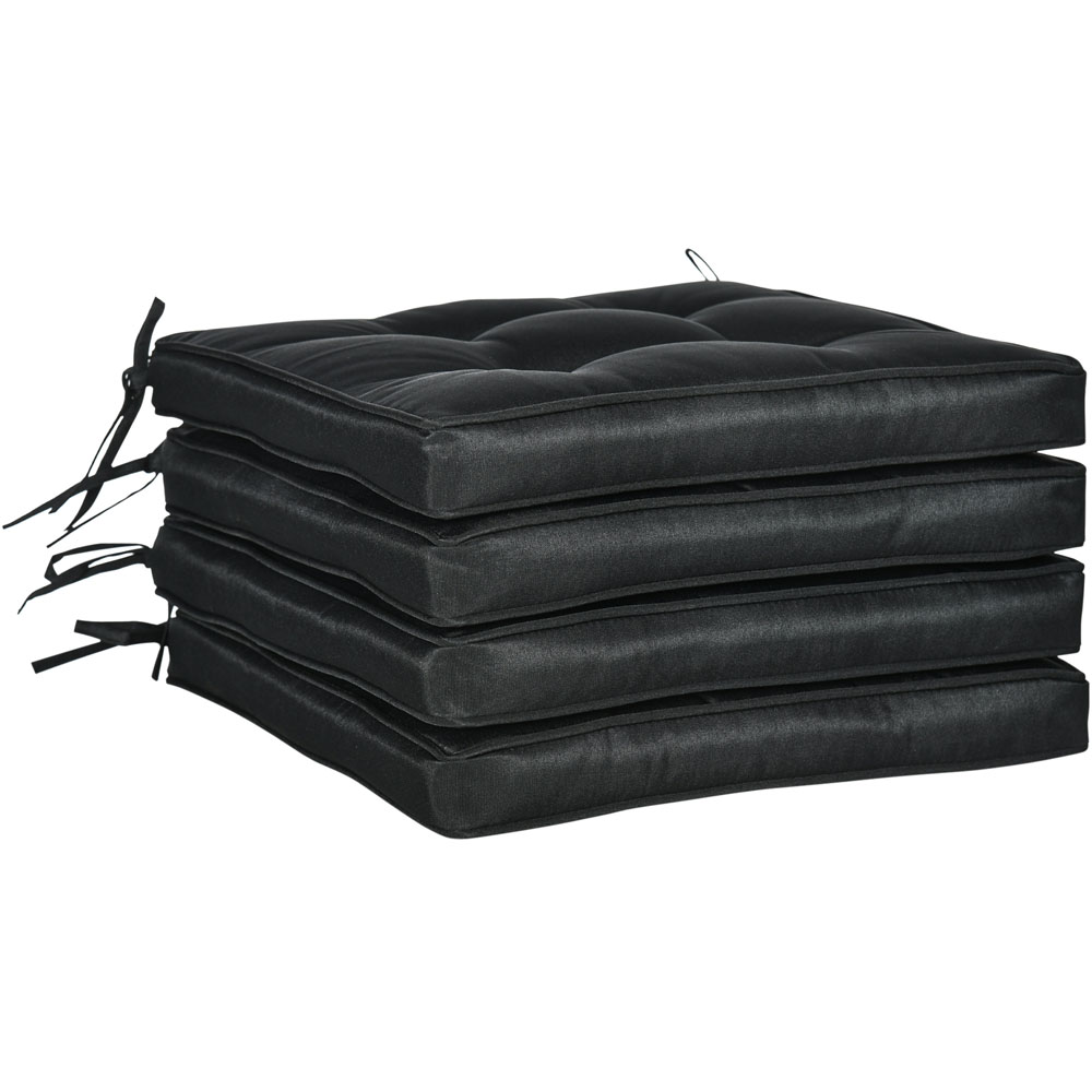 Outsunny Garden Seat Cushion Black Price Comparisons | Compare The Build