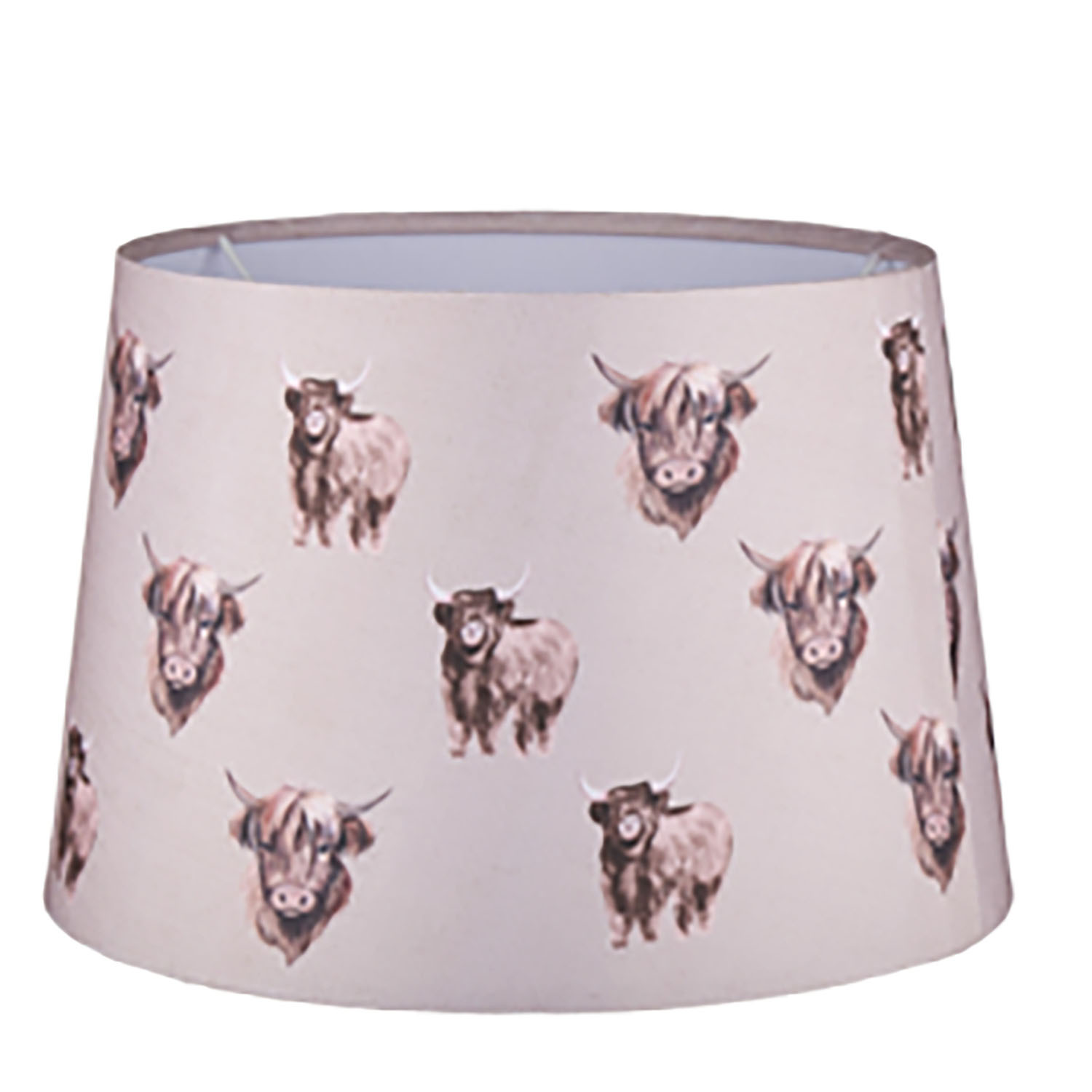Highland Cow Tapered Shade - Brown Price Comparisons | Compare The Build