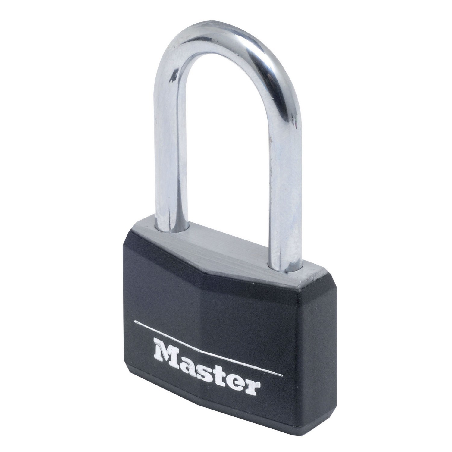 Master Lock 40mm Black Long Shackle Padlock | Compare The Build