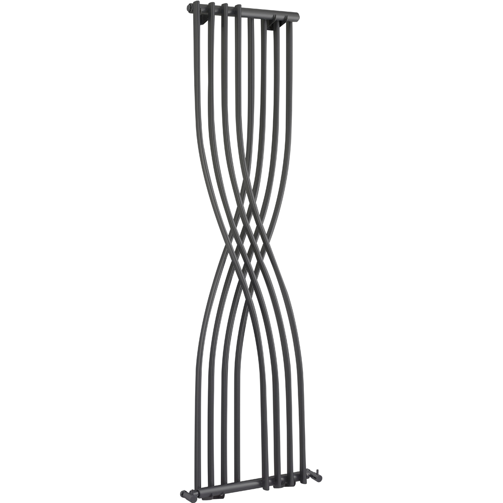 Xcite Radiator nuie Xcite Anthracite Designer Radiator 1775 x 450mm | Homebase