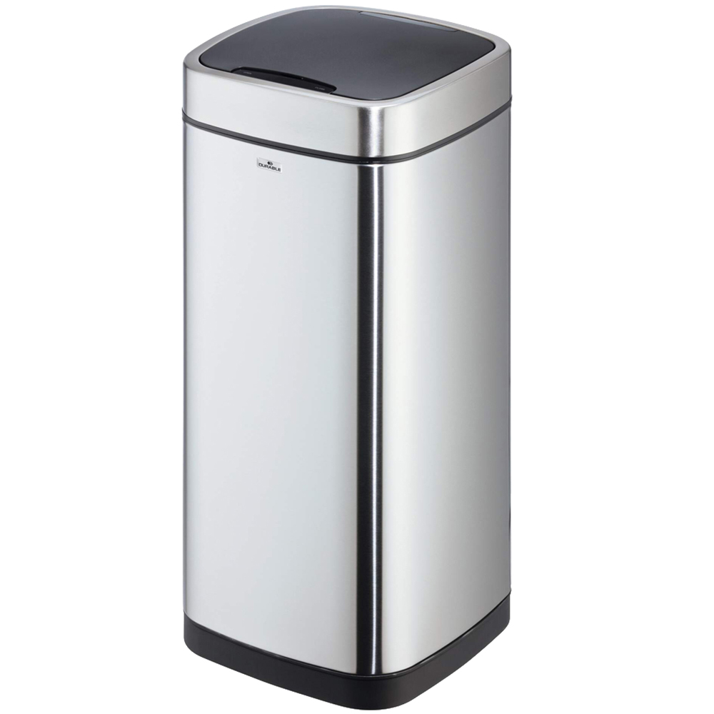 Durable Silver Motion Sensor Bin 35L Price Comparisons | Compare The Build