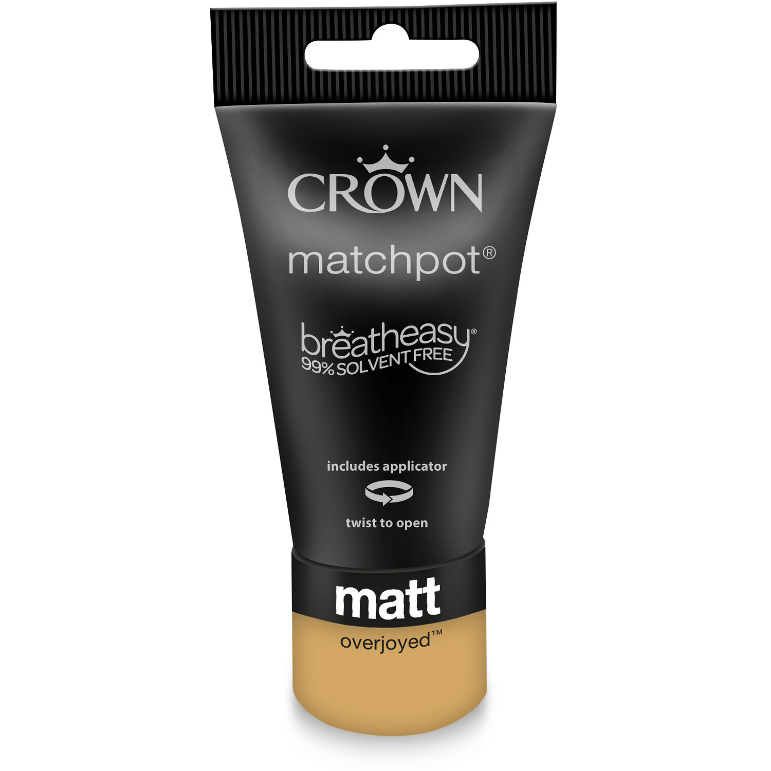 Crown Breatheasy Overjoyed Matt Feature Wall Tester Pot 40ml Price Comparisons | Compare The Build