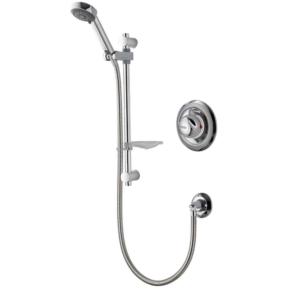 Aqualisa Colt Chrome Concealed Shower Mixer with Adjustable Harmony Head Price Comparisons | Compare The Build