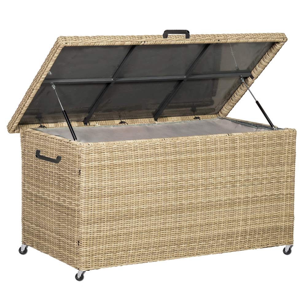 Royalcraft Wentworth Rattan Cushion Storage Box 826L Price Comparisons | Compare The Build
