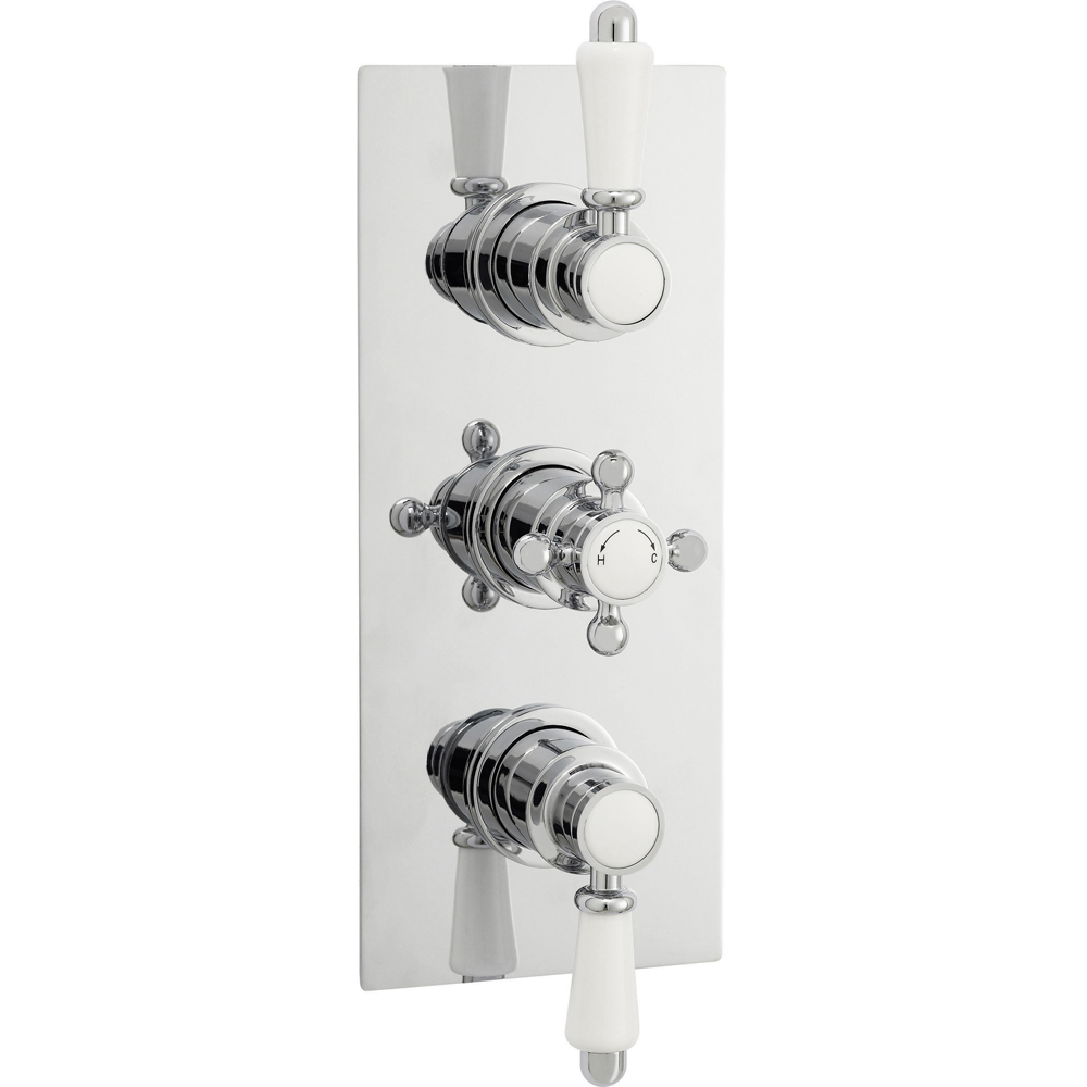 nuie Triple Thermostatic Shower Valve Price Comparisons | Compare The Build
