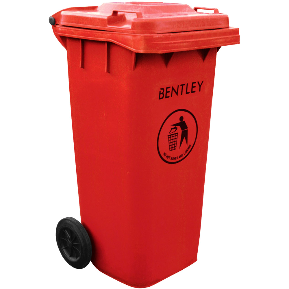 Charles Bentley Red Wheelie Bin 120L Price Comparisons | Compare The Build