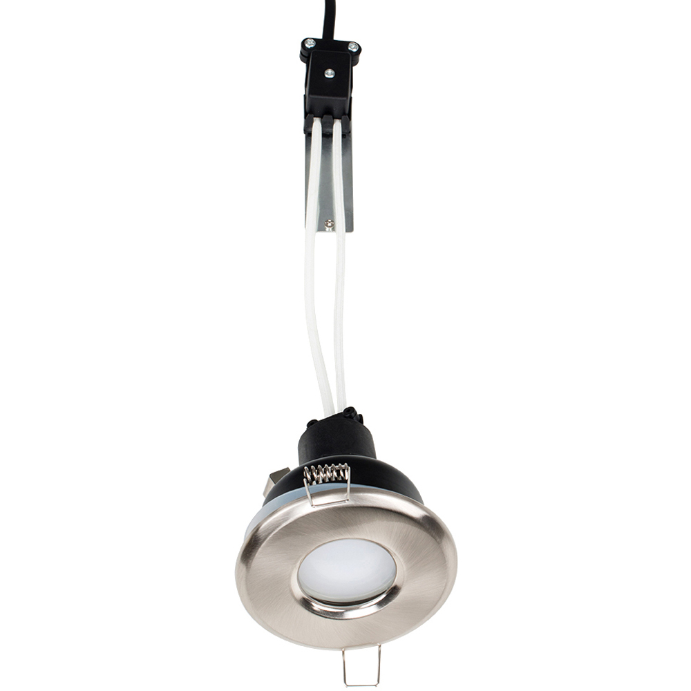 ValueLights Brushed Chrome Cool White LED Ceiling Downlight 4 Pack Price Comparisons | Compare The Build