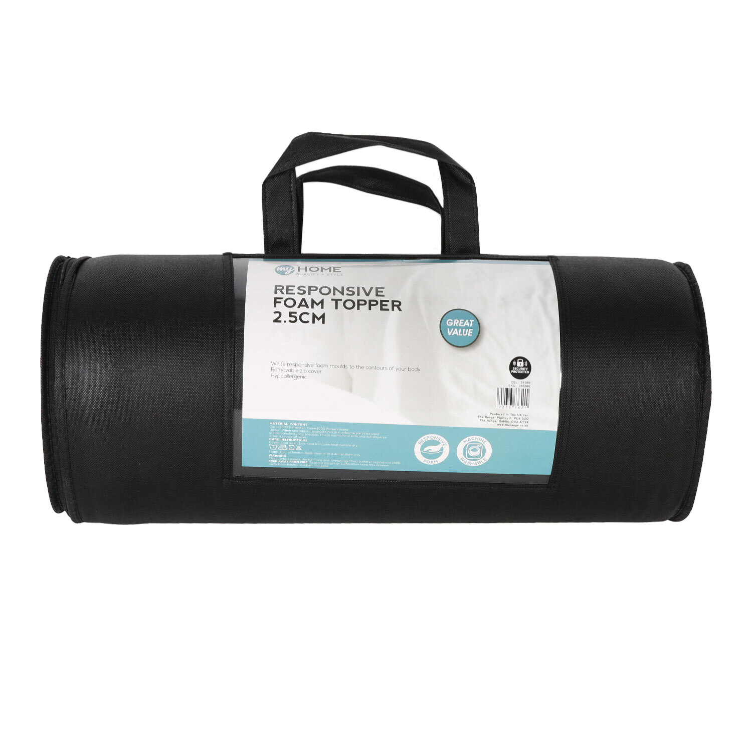 My Home Double Responsive Foam Mattress Topper Price Comparisons | Compare The Build