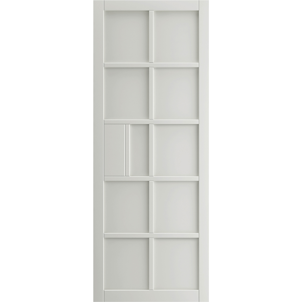 JB Kind Plaza White Painted Internal Door 1981 x 610mm Price Comparisons | Compare The Build