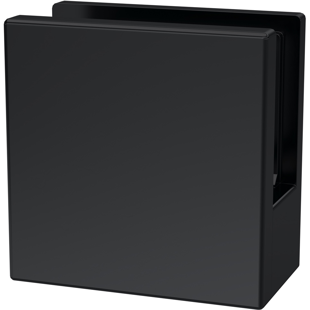nuie Black Wetroom Foot and Wall Bracket 45 x 45mm Price Comparisons | Compare The Build