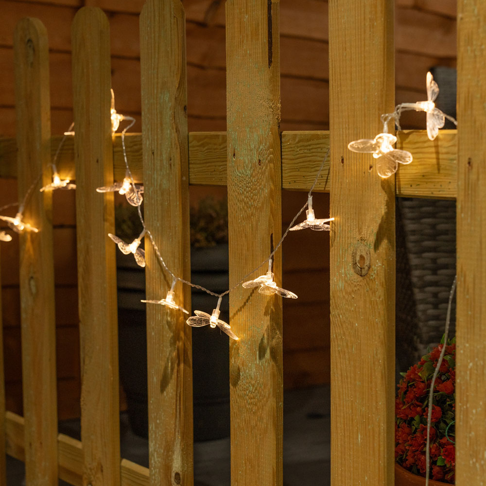 ValueLight Set of 20 Butterfly Clear Outdoor Solar String Light Price Comparisons | Compare The Build
