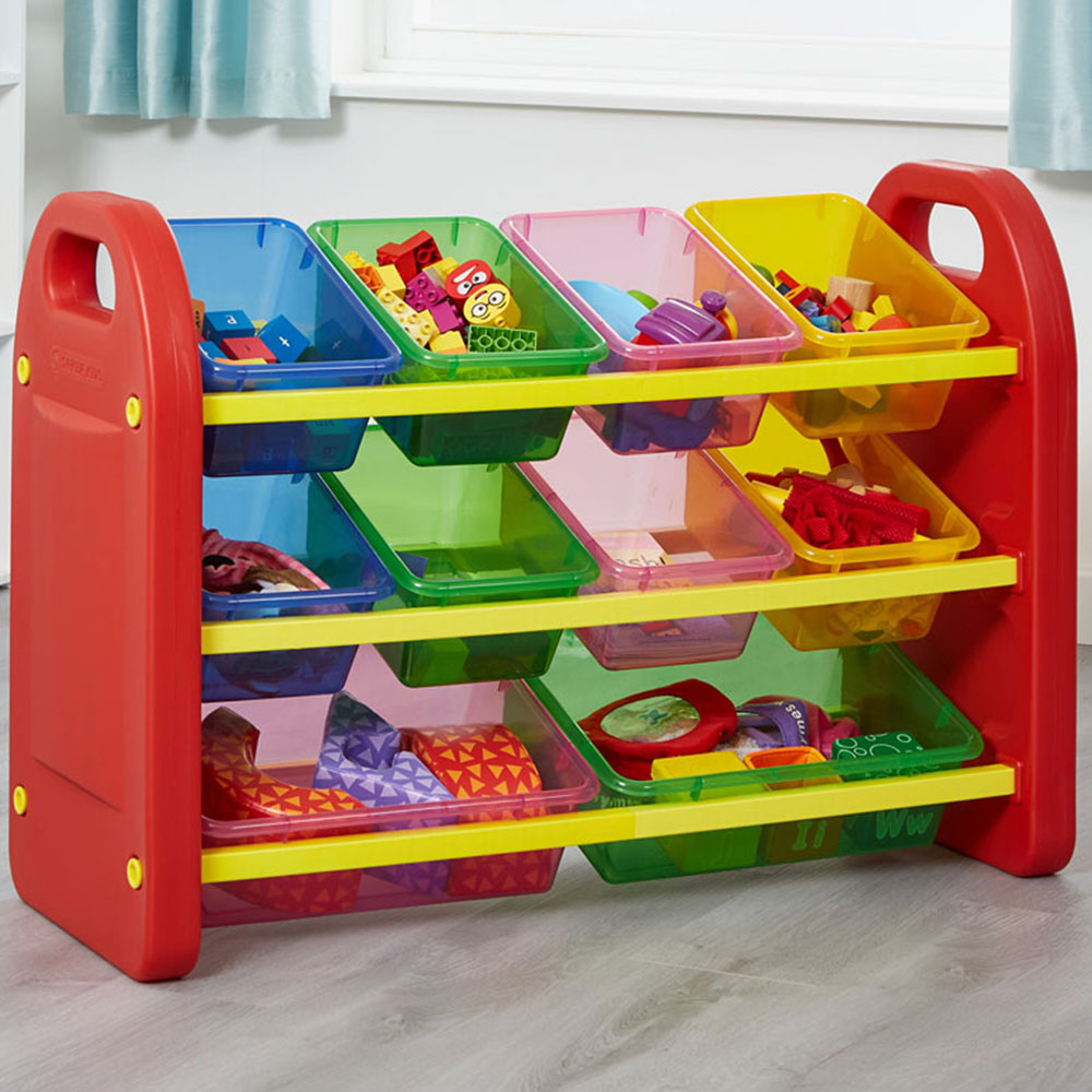 Liberty House Toys Kids 10 Bin Toy Organiser Unit Price Comparisons | Compare The Build