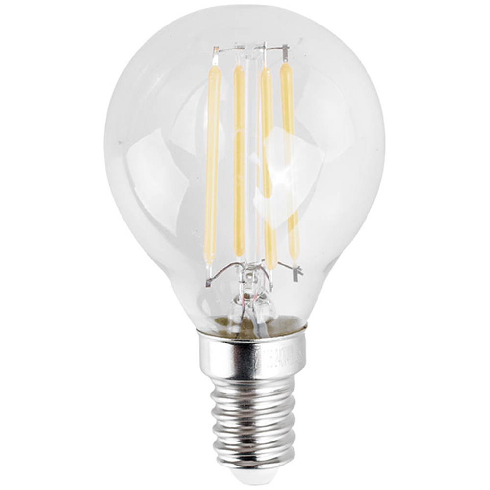 ValueLights Vintage 4W 6500K Cool White E14 Golfball LED Light Bulb 4 ...