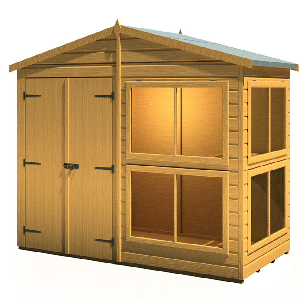 Shire 6 x 12ft Sun Hut Price Comparisons | Compare The Build