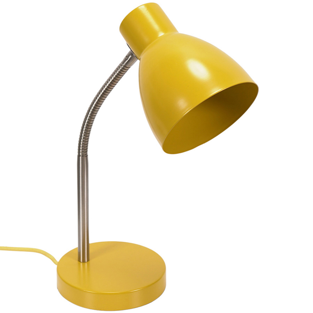 ValueLights Keela Mustard Adjustable Flexi Neck LED Desk Table Lamp Price Comparisons | Compare The Build
