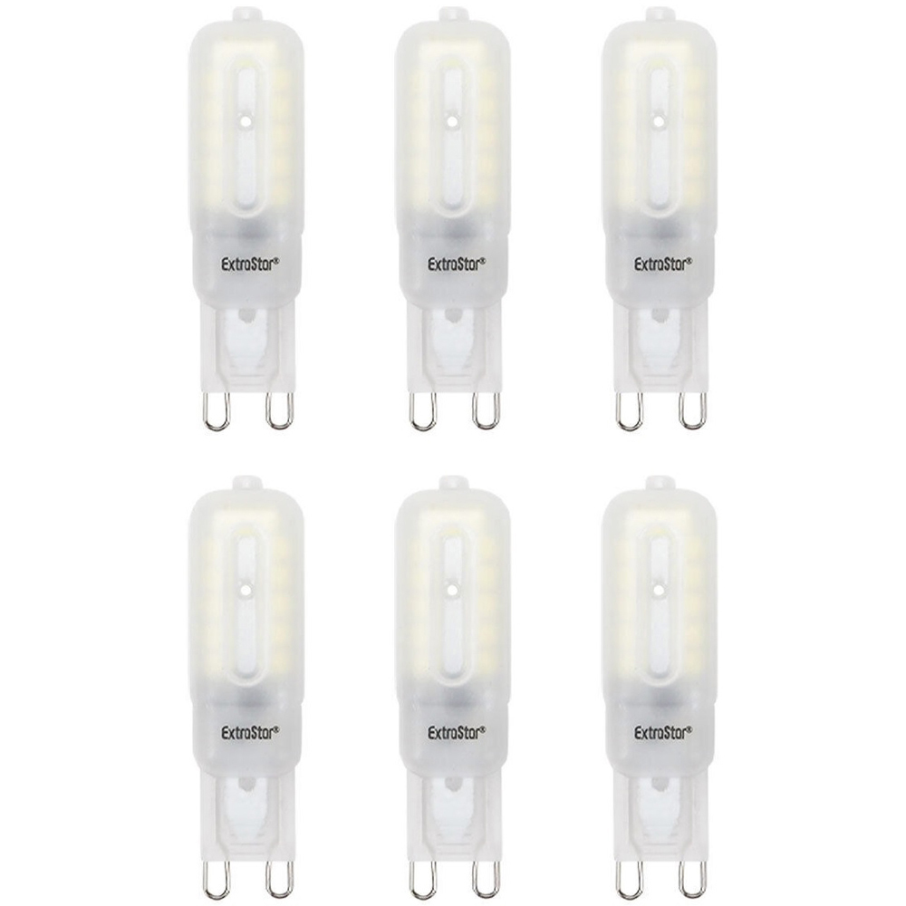ExtraStar 6 Pack G9 3.5W Daylight Mini LED Bulb Price Comparisons | Compare The Build