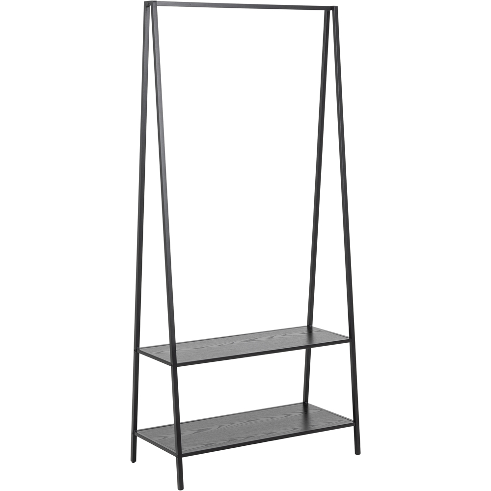 Florence Seaford 2 Shelf Black Clothes Rack Price Comparisons | Compare The Build
