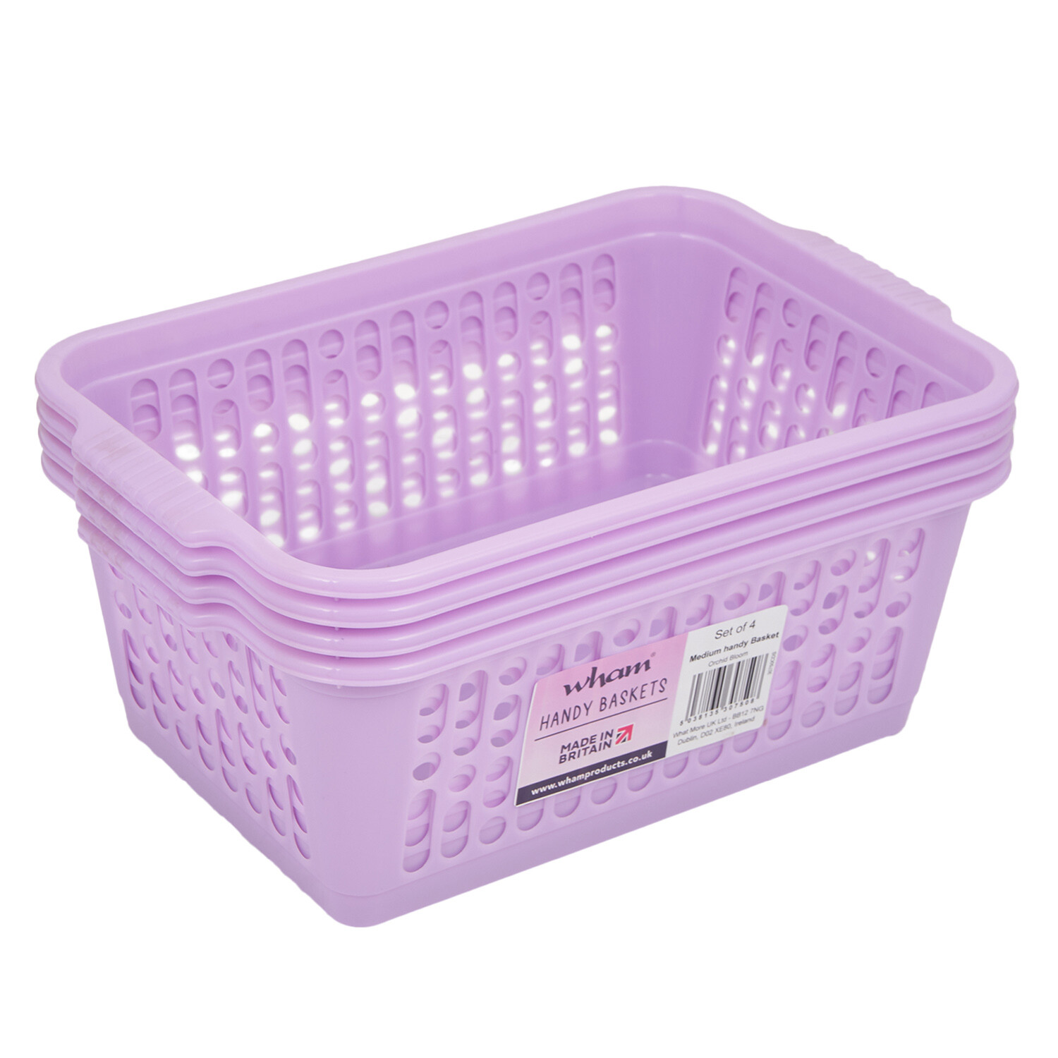 Orchid Bloom Medium Handy Basket 4 Pack Price Comparisons | Compare The Build