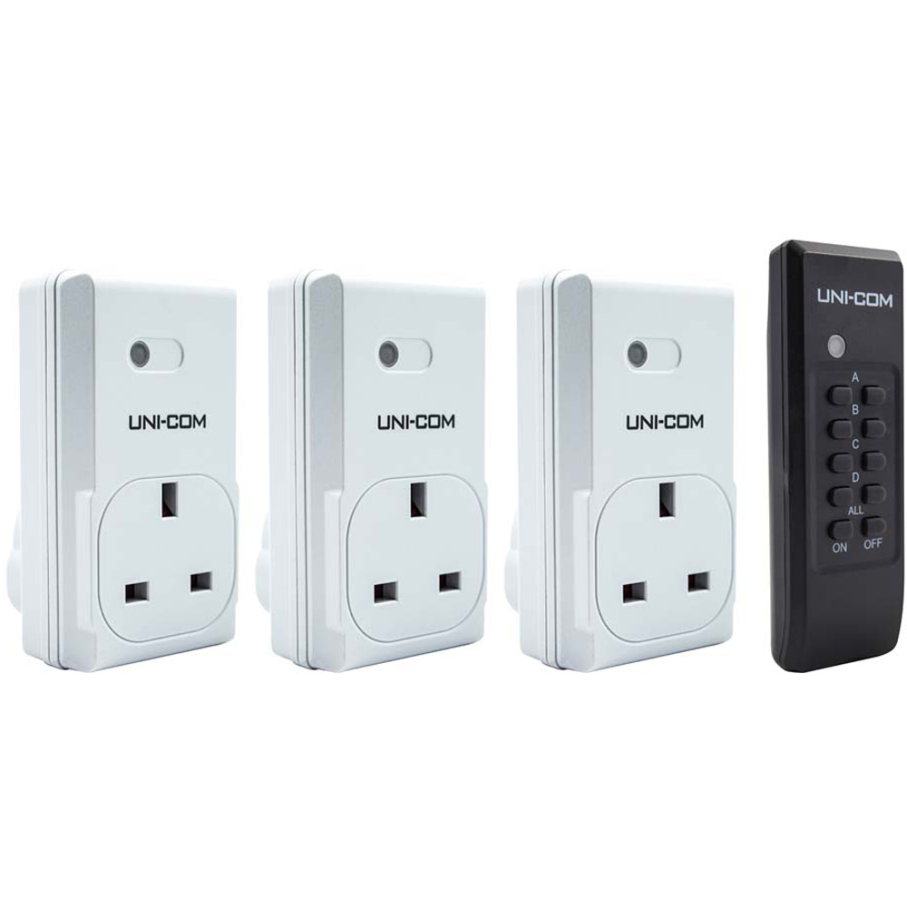 Uni-Com Remote Control Sockets Price Comparisons | Compare The Build