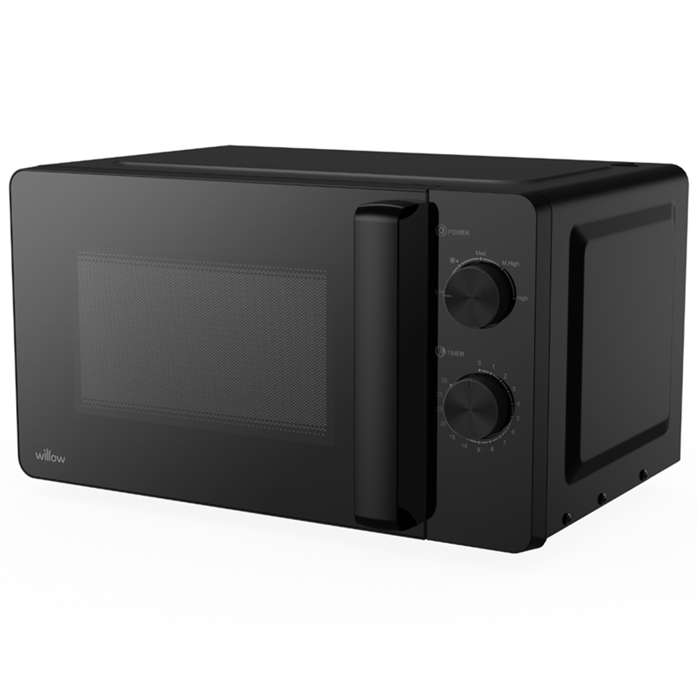 Willow Appliances WM20MB Black 20L Microwave 800W | Homebase