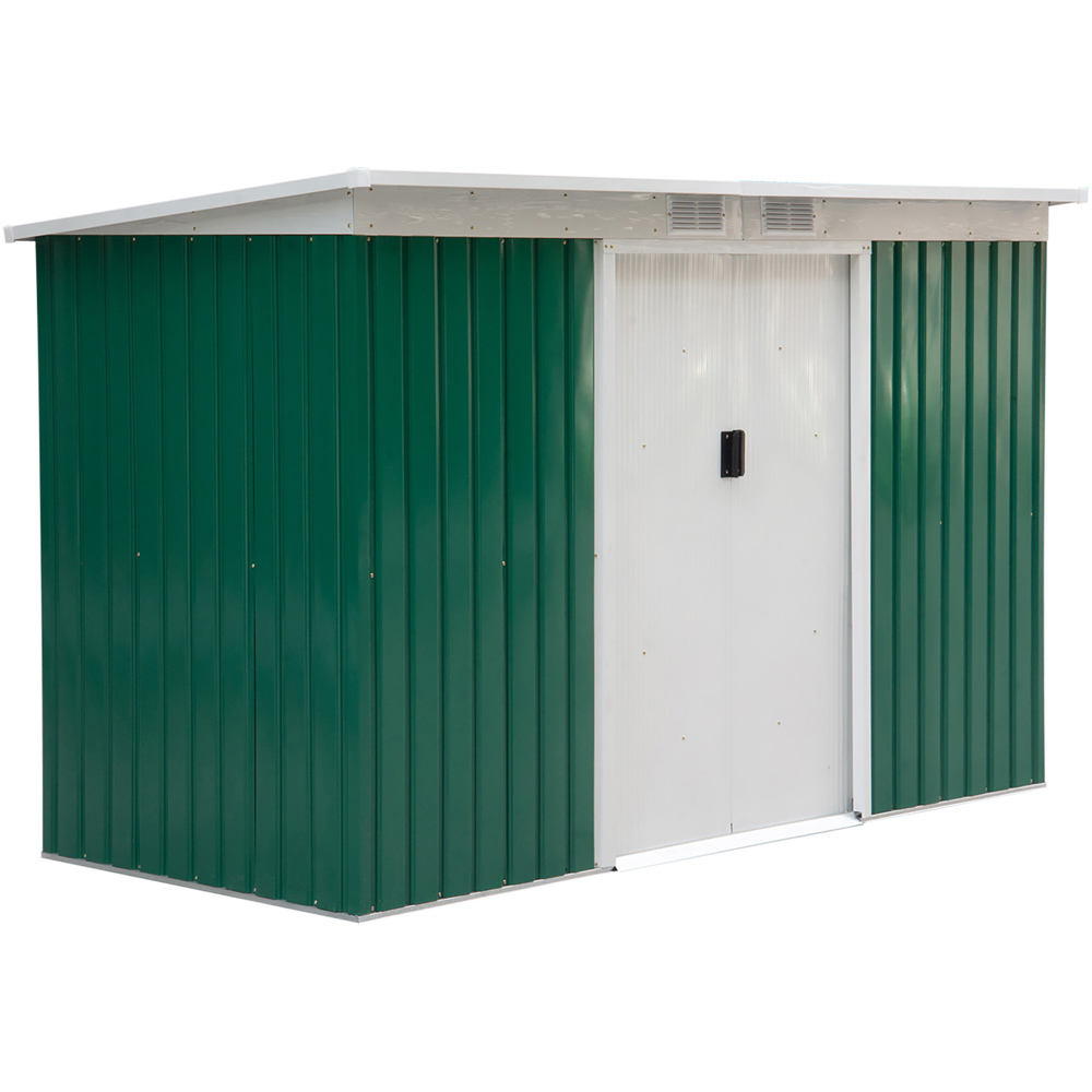 Outsunny 9x4.25ft Metal Storage Shed Price Comparisons | Compare The Build