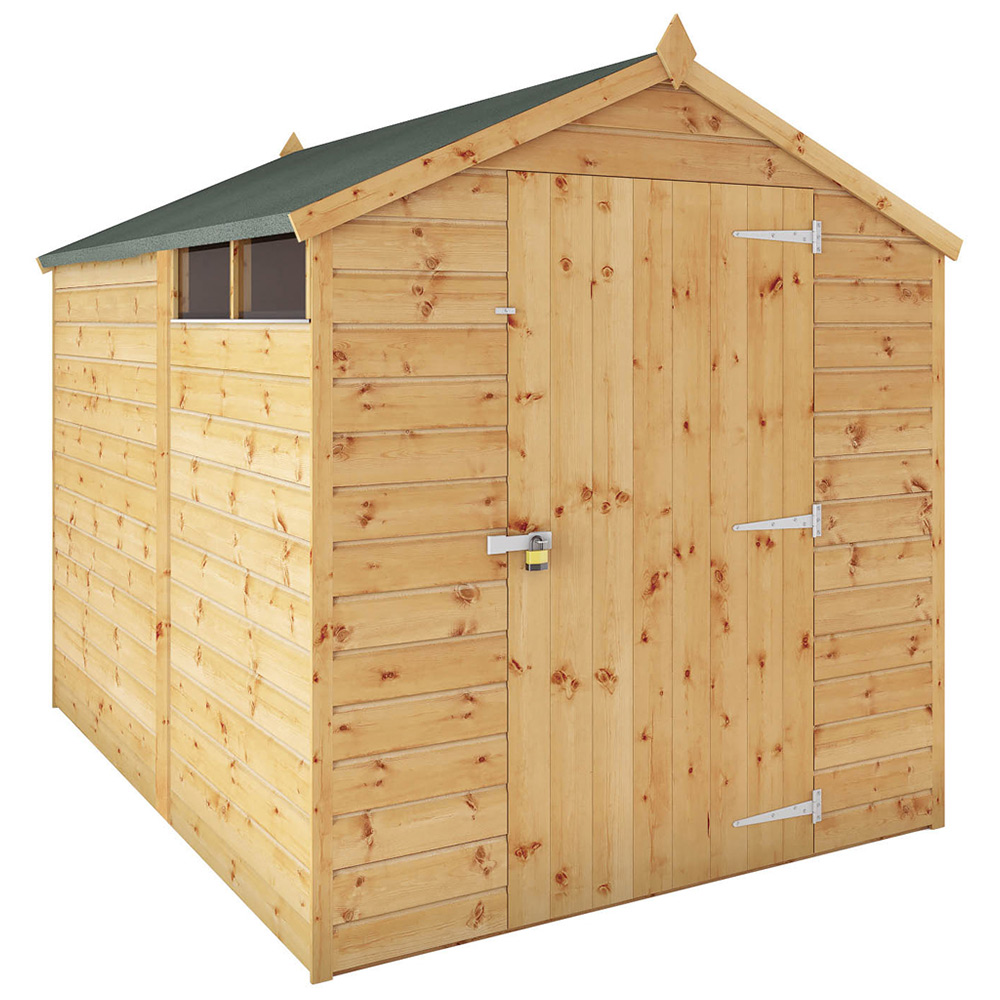 Mercia 8 x 6ft Shiplap Apex Security Shed | Compare The Build