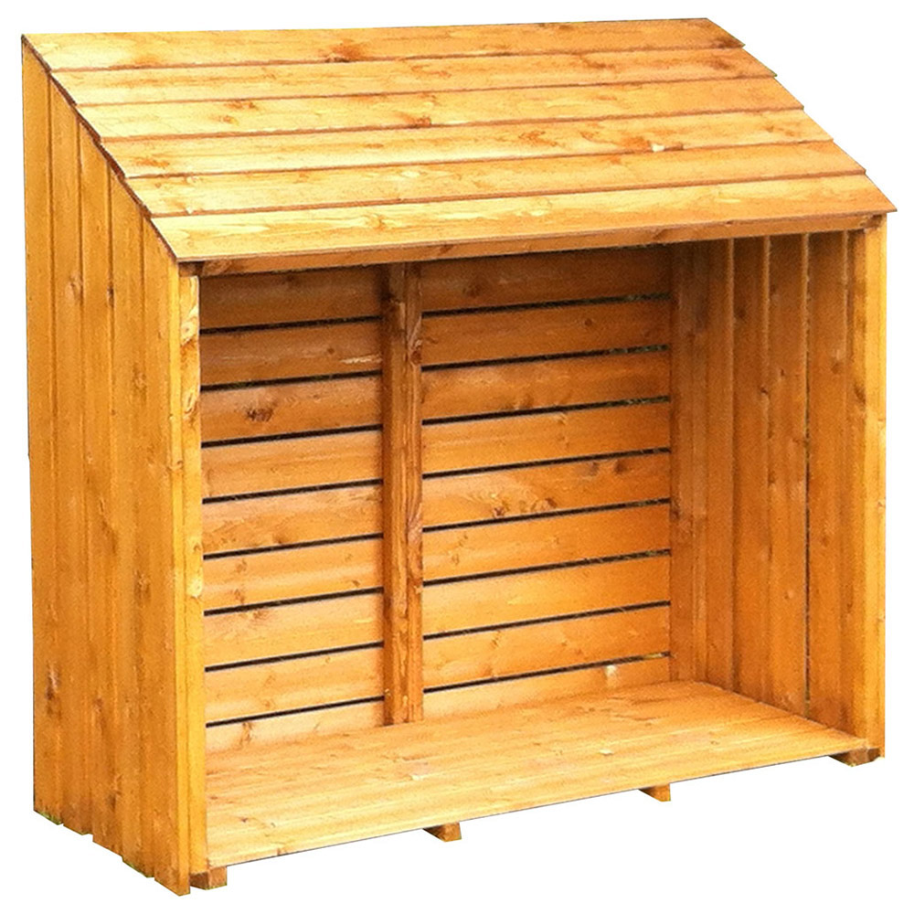 Small Logs Storage Shire 4.1 x 1.1ft Small Log Store | Homebase
