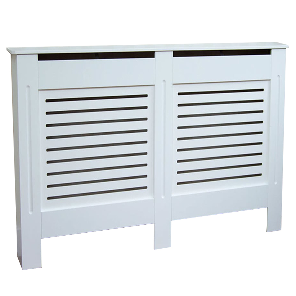 Vida Designs Milton White Radiator Cover Medium Price Comparisons | Compare The Build