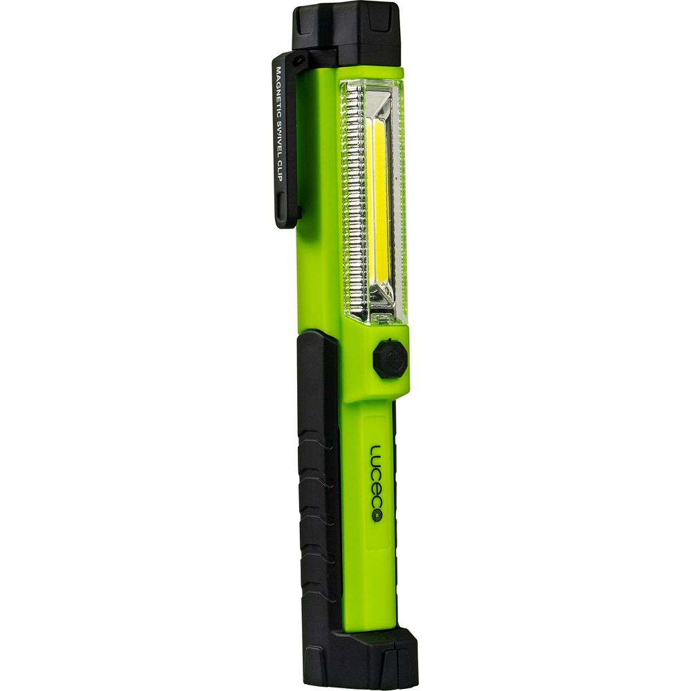 Luceco 150 Lumens USB Rechargeable Tilting Mini Inspection Torch | Homebase