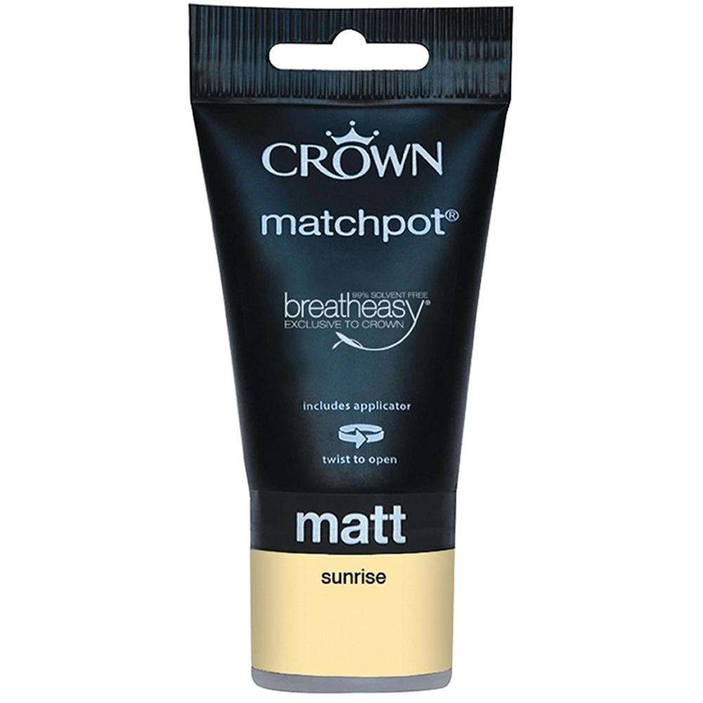 Crown Sunrise Matt Breatheasy Tester Pot 75ml Price Comparisons | Compare The Build
