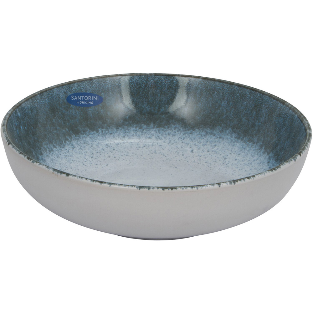 Santorini Reactive Glaze Serving Bowl - Blue Price Comparisons | Compare The Build