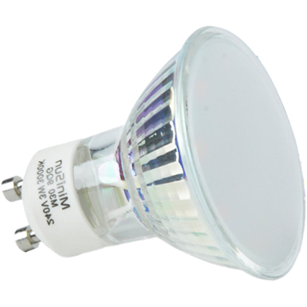 ValueLights 10 Pack GU10 LED 3W Warm White Spotlight Light Bulb | Homebase