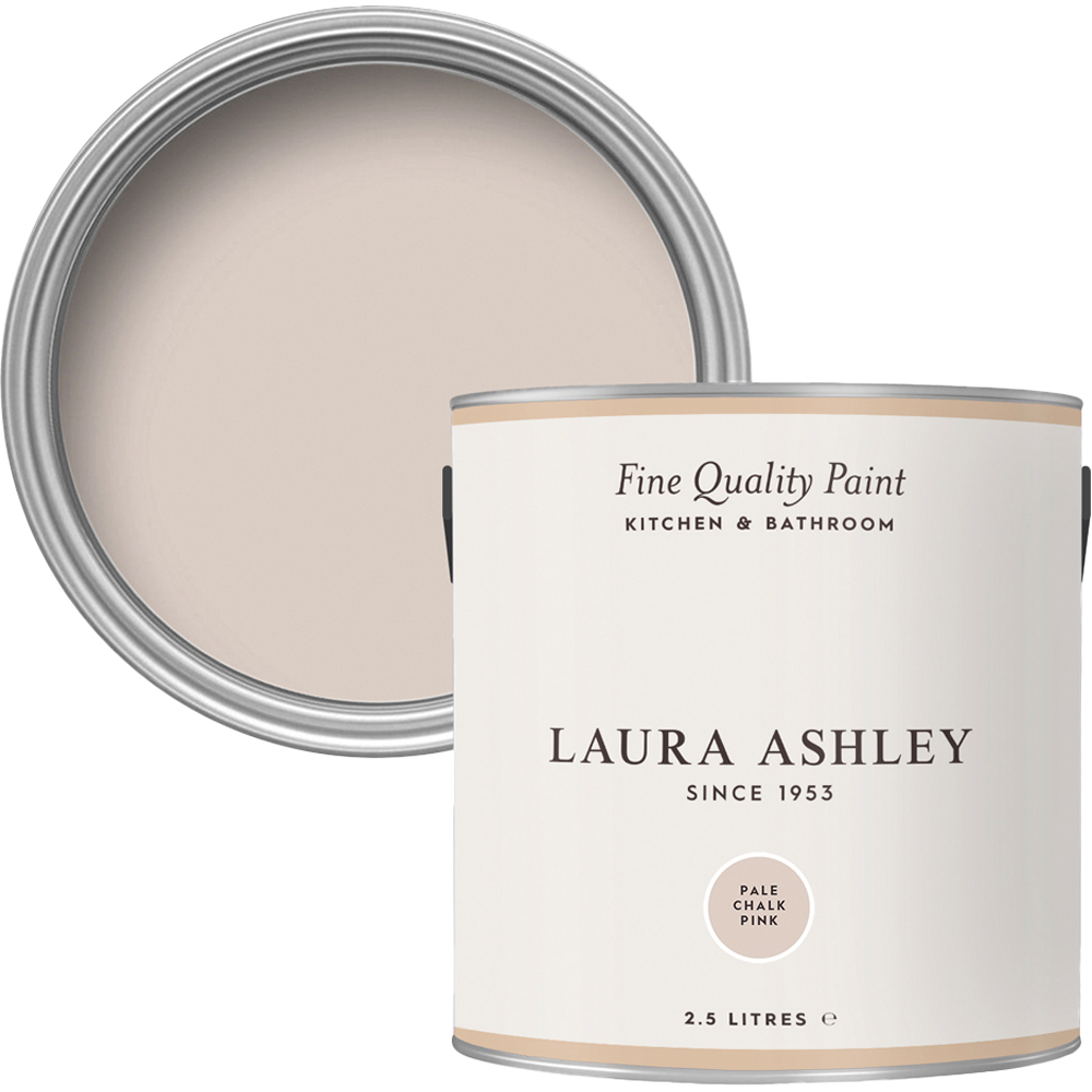 Laura Ashley Kitchen and Bathroom Pale Chalk Pink Emulsion Paint 2.5L Price Comparisons | Compare The Build