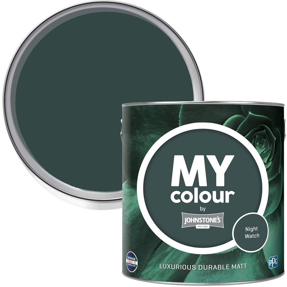 Johnstone's MY Colour Luxurious Durable Matt Paint Night Watch | Homebase