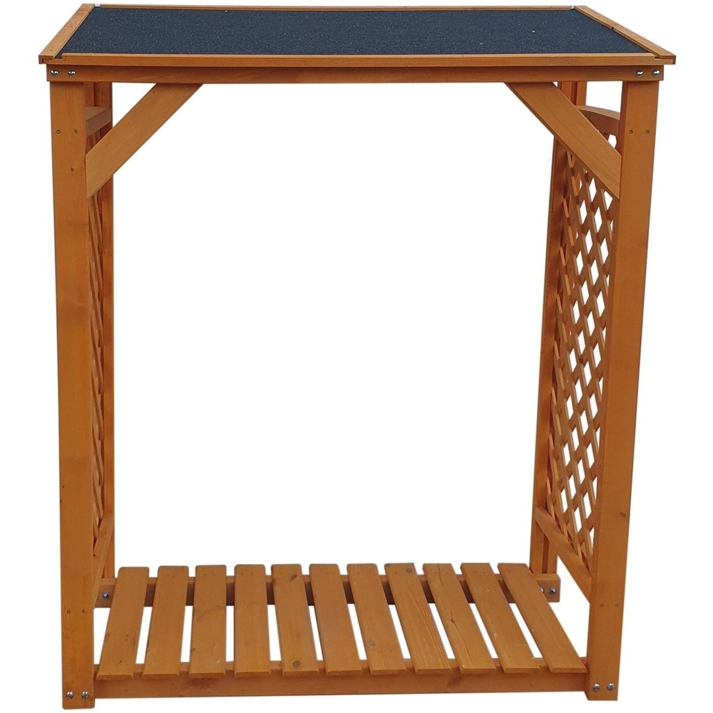 Promex Honey Brown Garden Log Store Price Comparisons | Compare The Build