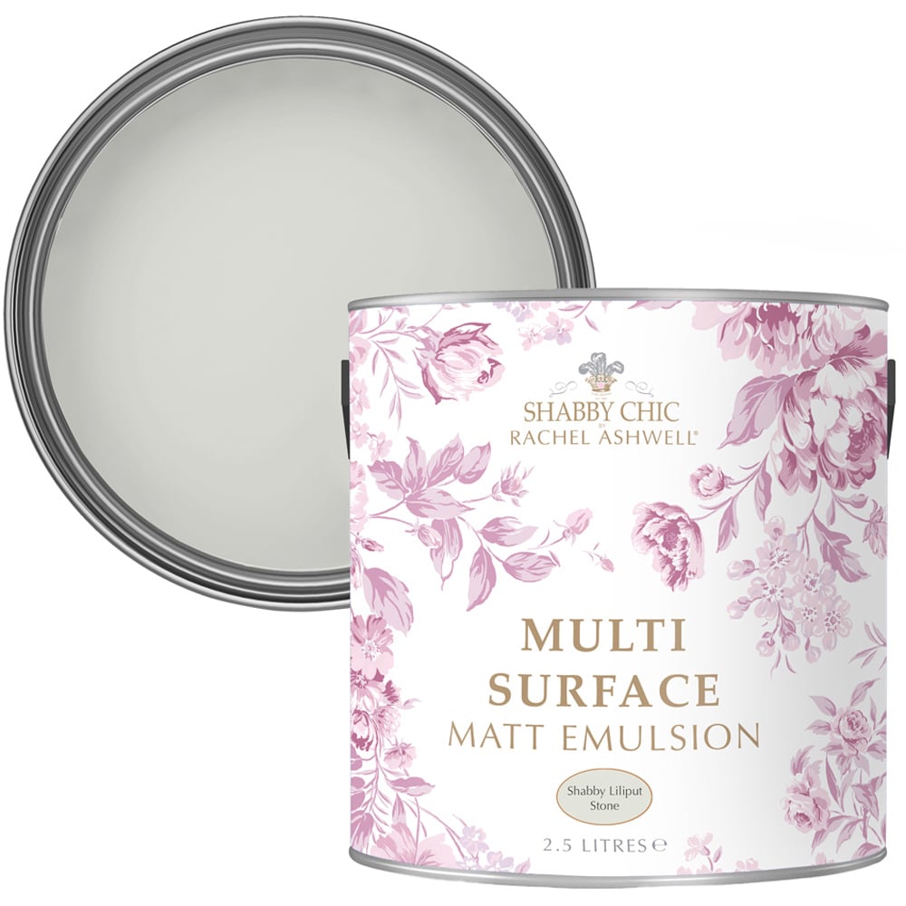 Shabby Chic Multi Surface Liliput Stone Paint 2.5L Price Comparisons | Compare The Build