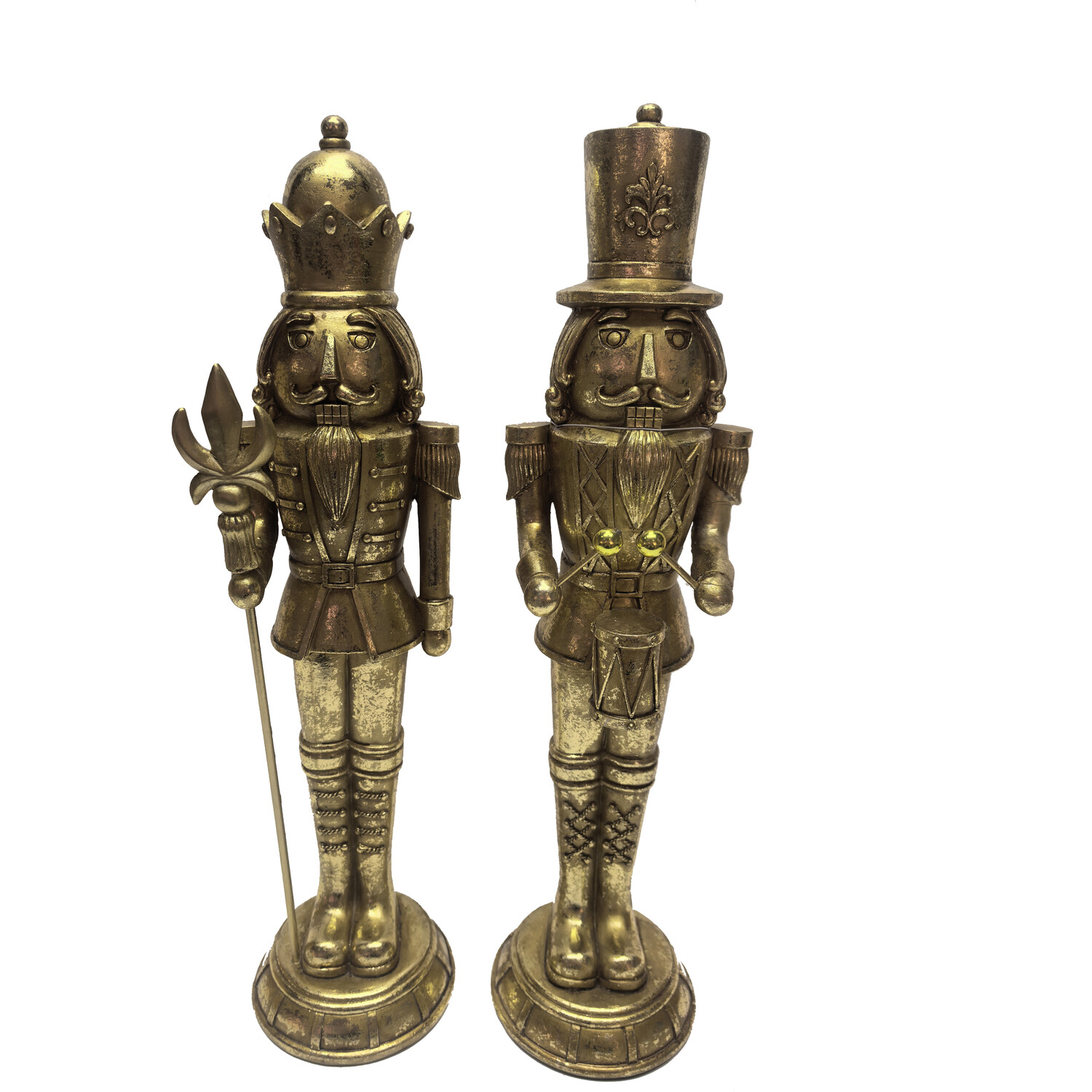 Antique Gold Nutcracker Gold | Homebase