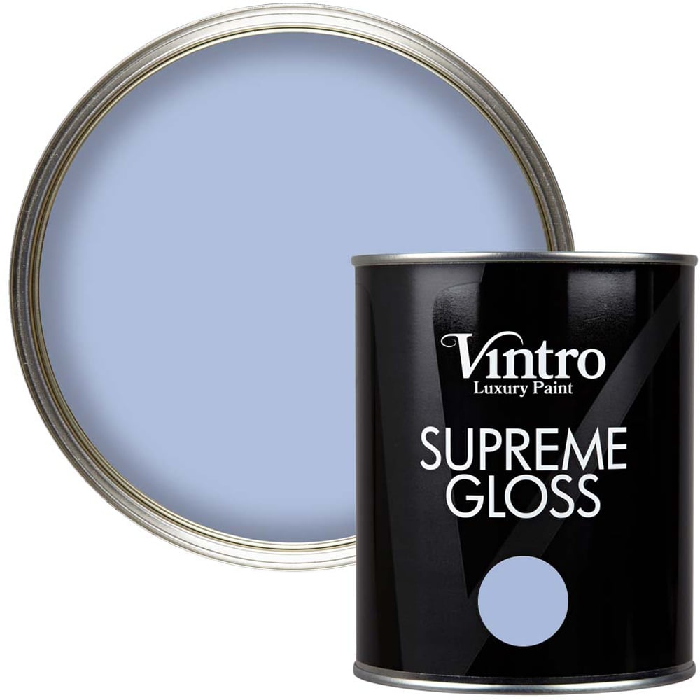 Vintro Paint Walls and Ceilings Georgian Sky Gloss Paint 1L Price Comparisons | Compare The Build