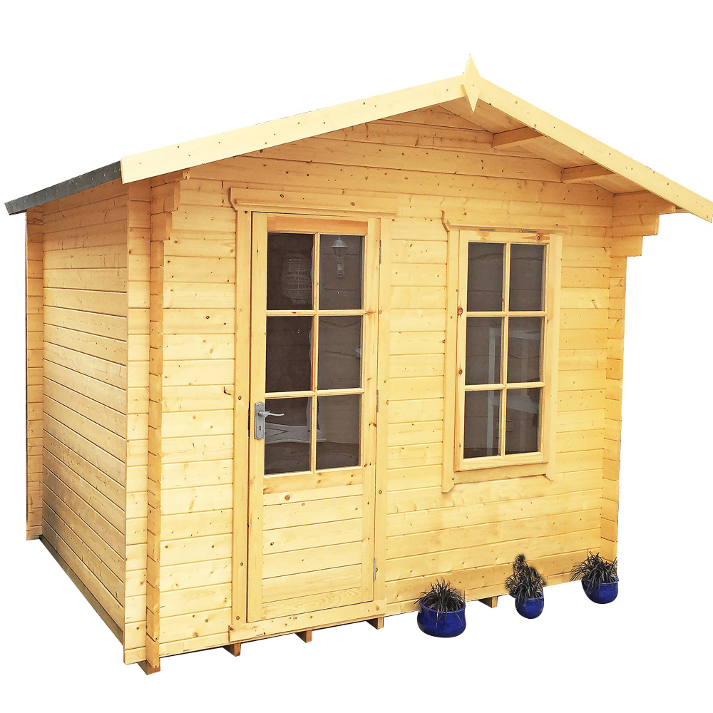 Shire Bucknells 10 x 8ft Pressure Treated Log Cabin Price Comparisons | Compare The Build