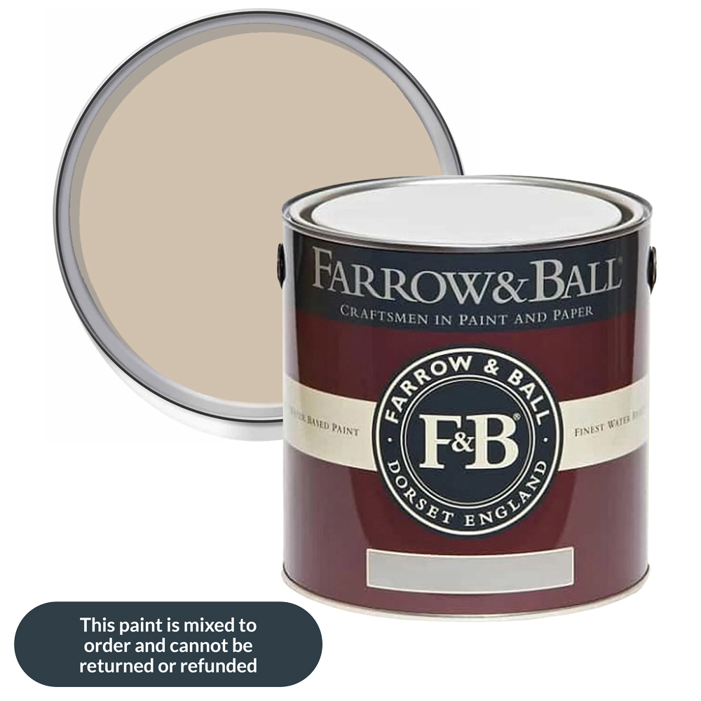 Farrow & Ball Estate Walls and Ceilings Oxford Stone Matt Emulsion Paint 2.5L Price Comparisons | Compare The Build