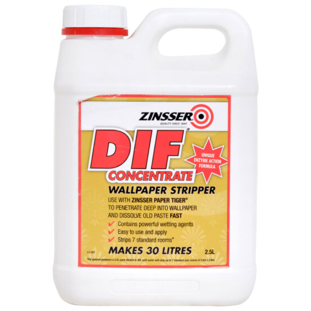 Zinsser DIF Wallpaper Stripper 2.5L Price Comparisons | Compare The Build