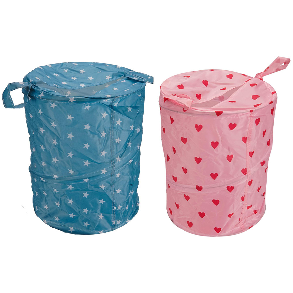 Single Kids Star or Heart Pop Up Laundry Hamper in Assorted styles Price Comparisons | Compare The Build