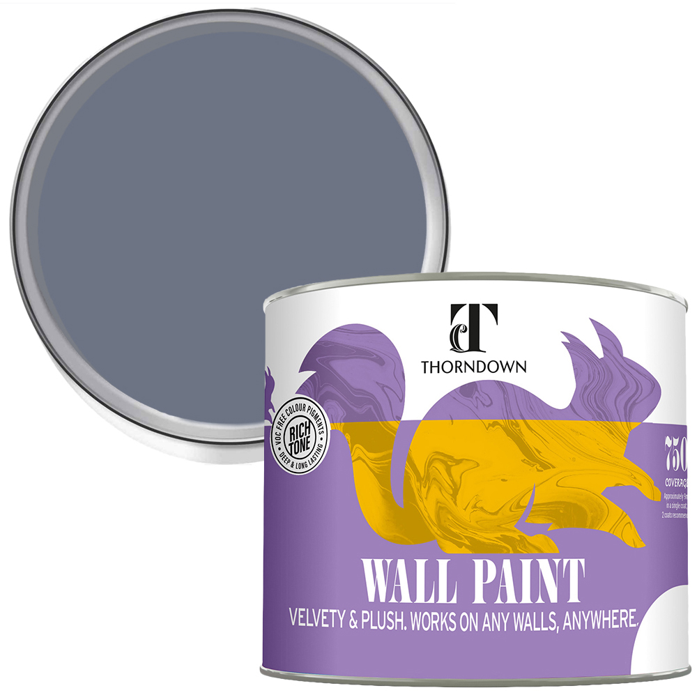 Thorndown Walls and Ceilings Hartlake Blue Matt Paint 750ml Price Comparisons | Compare The Build