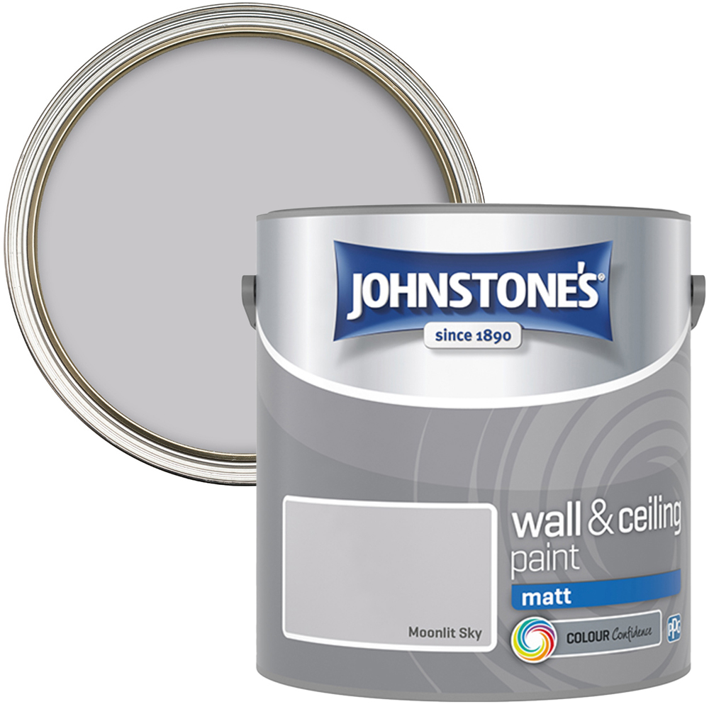 Johnstone's Walls & Ceilings Moonlit Sky Matt Emulsion Paint 2.5L Price Comparisons | Compare The Build