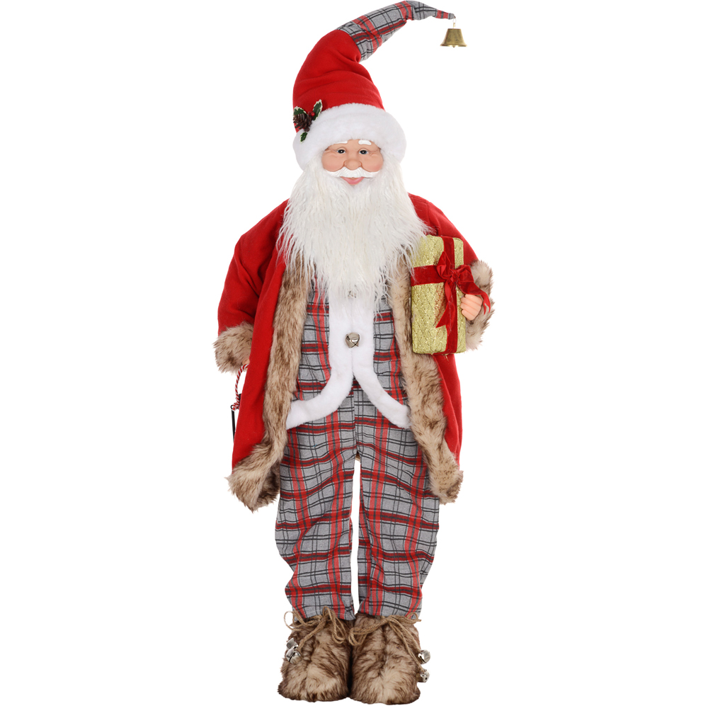 Everglow Animated and Sound Activated Santa Claus 4.6ft | Homebase